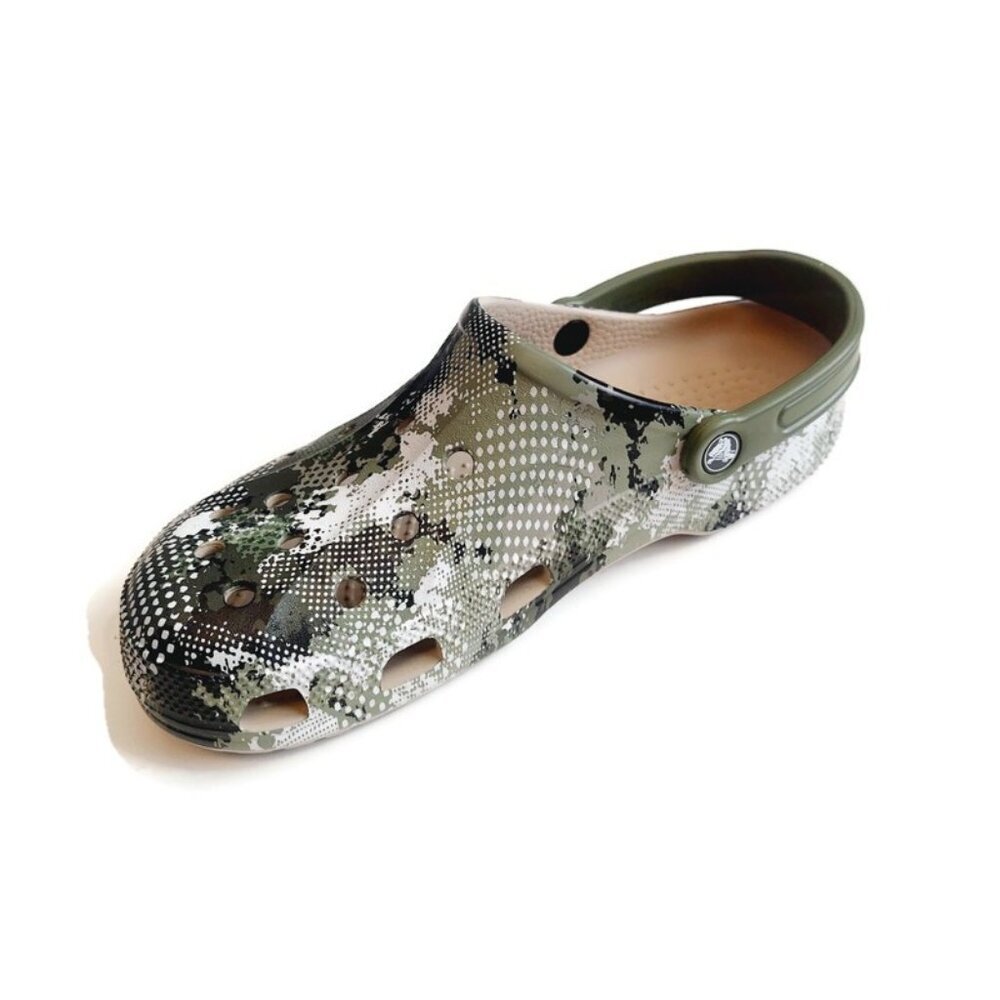 CROCS Mens 10 Womens 12 Baya Seasonal Printed Lightweight Slip On Clogs Shoes - Picture 3 of 8